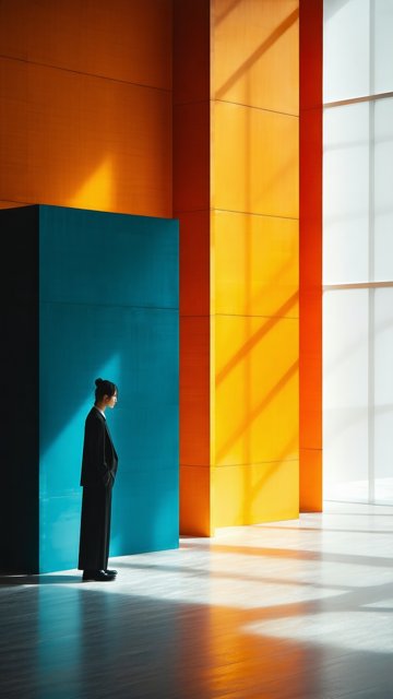 색채와 공간의 조화