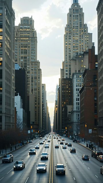 뉴욕 맨해튼 거리 풍경