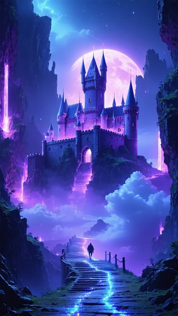 보라빛 성과 여행자