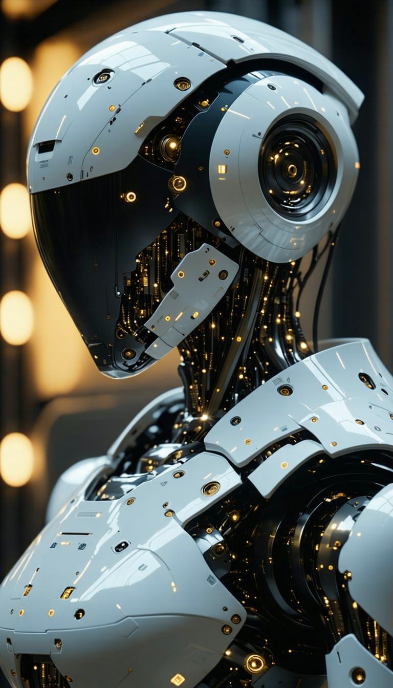 미래형 로봇 디자인, 로봇, 로봇 디자인, 미래, SF, 디지털 아트, 3D 렌더링