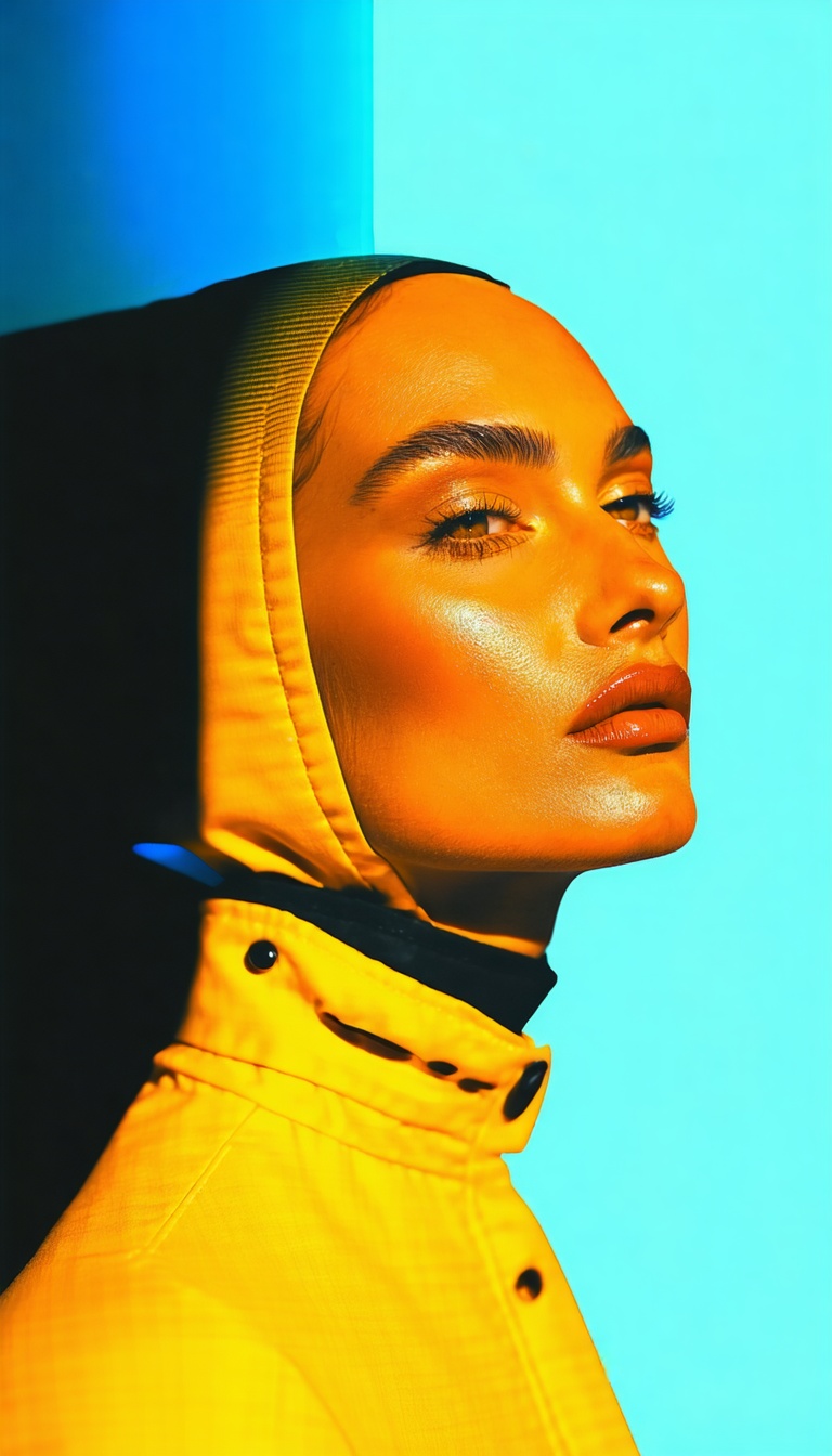 Untitled, Editorial Fashion Photography, centered subject, minimal background, no-person